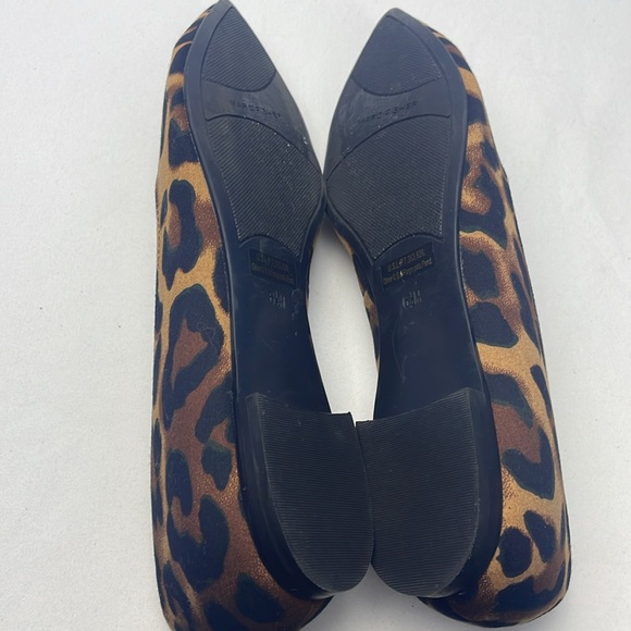 🐆 Like New MARC FISHER ANALIA Pointed Toe Ballet Flats leopard Women’s Size 6.5 - Picture 7 of 10